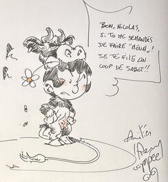 Dédicace de Thierry Coppée dans Toto