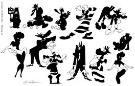 Gil Formosa - Droopy TEX AVERY - Comic Strip