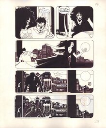 Nicola Mari - Nathan Never #19 [L'undicesimo comandamento] - Planche originale