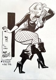 Jordi Bernet - Black Canary - Original Illustration