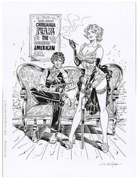 Formosa Gil - BLUEBERRY & CHIHUAHUA PEARL - Original Illustration