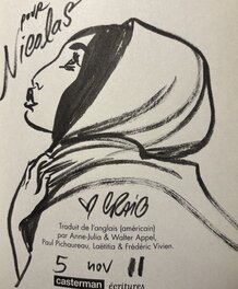 Dédicace de Craig Thompson pour Habibi