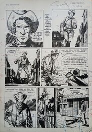 German Gábler - Fly Berty, planche originale 14 - Comic Strip