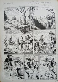 German Gábler - Fly Berty, planche originale 4 - Comic Strip