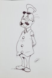 Jacques Devos - La petite histoire des armes - Original art