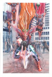 Alex Ross - Kirby: Genesis - Dragonsbane #1 [couverture] - Original Cover