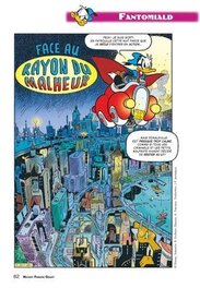 Première page de l'histoire en couleurs dans le Mickey Parade n°371