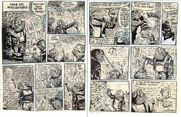 Philippe Vuillemin - CHEZ LES INTELLECTUELS - Planche originale