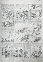 Teun Berserik - Blake & Mortimer - sketchpage 45 - Comic Strip