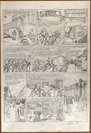 Teun Berserik - Blake & Mortimer - sketchpage 20 - Comic Strip