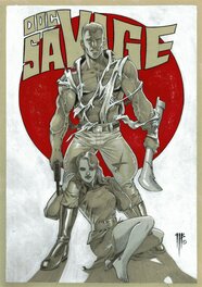 Philippe Bringel - Doc Savage - Original Illustration