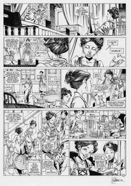 David Etien - Les quatre de Baker Street - T08 - planche 27 - Planche originale