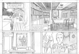 1/2 planche crayonnée