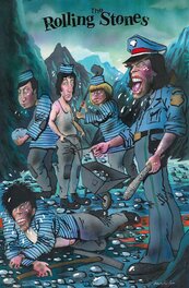 Piotr Drzewiecki - The Rolling Stones - Illustration originale