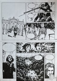 Dominique Bertail - Shandy, un Anglais dans l'Empire - Planche originale