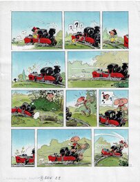 André Geerts - Mademoiselle Louise - T01 - Planche 22 - Planche originale