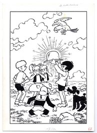 Jef Nys - Jommeke - Gil et Jo - Illustration originale