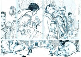 1/2 planche encrée A