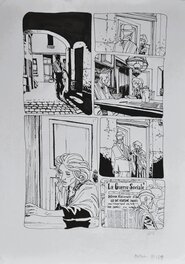 Gess - Les contes de la pieuvre (T1) - La Malédiction de Gustave Babel - Planche originale