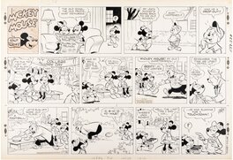 Manuel Gonzales - Mickey Mouse Sunday strip 1965 - Comic Strip