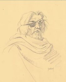 André Juillard - Le chevalier Condor - Illustration originale