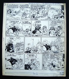Claude Marin - Le Père Noël - Planche originale