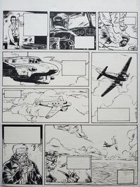 Brice Bingono - LE PASSEUR - Planche originale