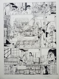 Ersel - LES PIONNIERS DU NOUVEAU MONDE   T17 LE PAYS DES ILLINOIS - Planche originale