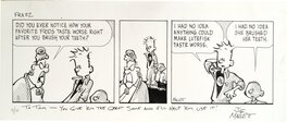 Jef Mallett - Frazz daily, April 10 2007 - Planche originale