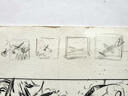 Story board, haut de la planche Story board, haut de la planche
