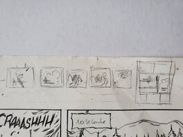 Story board, haut de la planche Story board, haut de la planche