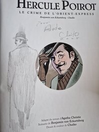 Dédicace de Chaiko dans Hercule Poirot-Le crime de l'orient-express