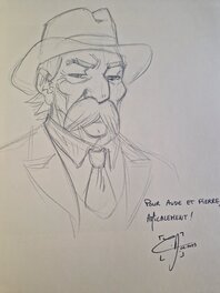 Dédicace de Galland dans l'intégrale Jean de Florette (marcel Pagnol)