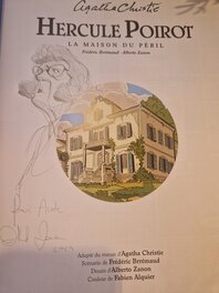 Dédicace de Zanon dans Hercule Poirot-La maison du péril