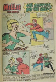 Première planche publiée de cette histoire. Première planche publiée de cette histoire.
