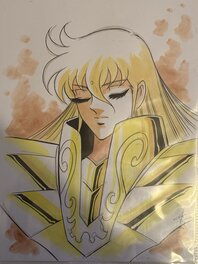 Jérôme Alquié - Saint seiya time odyssey illustration shaka - Planche originale