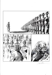 Xavier Coste - « Journal de 1985 »  page 232. - Planche originale