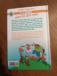 Ludo adore les JV, dos de couv Ludo adore les JV, dos de couv