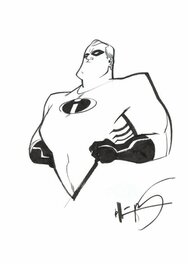Ramon K. Perez - Mister Incredible - Original Illustration