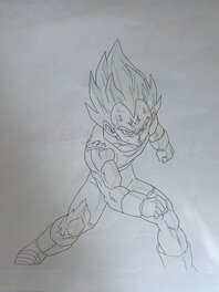 Akira Toriyama - Dragon ball Z Majin végéta - Original art
