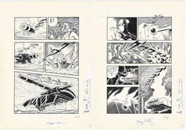 Buichi Terasawa - Cobra Space Adventure | L'Arme absolue | Secret of the Ultimate Weapon | double page - Comic Strip