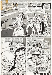 John Buscema - Avengers 55 Page 7 - Planche originale