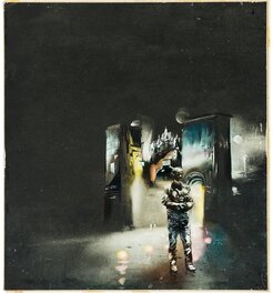 Tibor Csernus - L'homme Dans Le Labyrinthe - Original Illustration