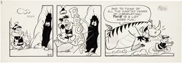 Gene Hazelton - Flintstones daily, March 9 1974 - Comic Strip