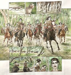 Planche originale - LAURA ZUCCHERI : planche 39 de l’album Kamasutra - De chair et de sang