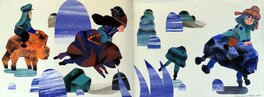 Lilidoll - A l'aventure - Original Illustration