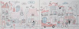 Pénélope Bagieu - Paris & Cie - Illustration originale