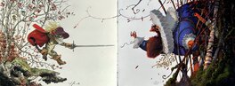 Juanjo Guarnido - Le Duel - Original Illustration