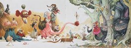 Clement Lefèvre - La parade - Illustration originale