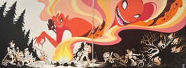 Chloé Nicolay - Tout feu tout flamme - Original Illustration